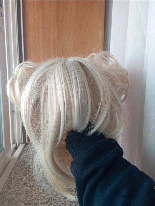 Peruca Toga Himiko Franja Ajustável