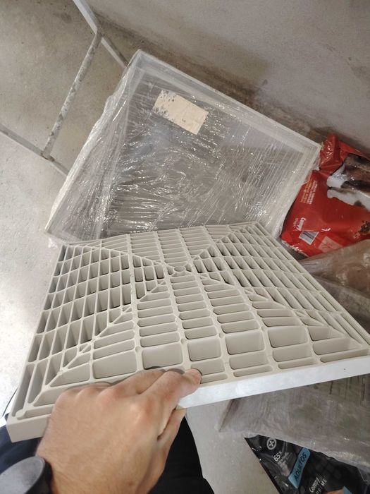 Caixa saneamento 40x40 c/ tampa