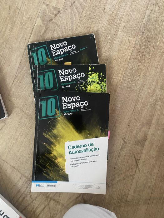 manuais escolares secundario 10° 11 e 12.º ano matematica A