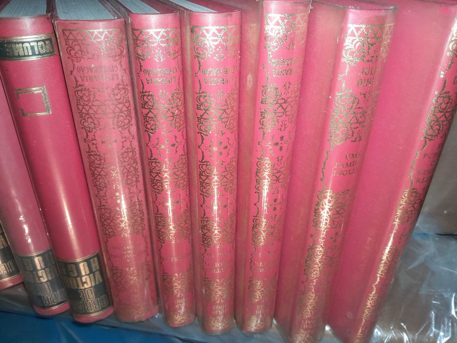 livros Victor Hugo,  Almeida Garrett, Júlio Dinis, Eça de Queirós