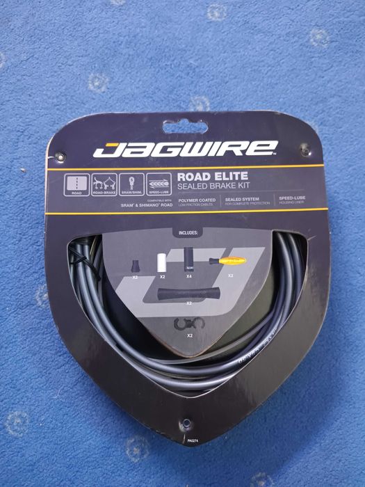 Jagwire Road Elite Sealed Brake kit zestaw linki + pancerze