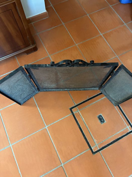 Proteção de Lareira em Ferro – 3 Painéis