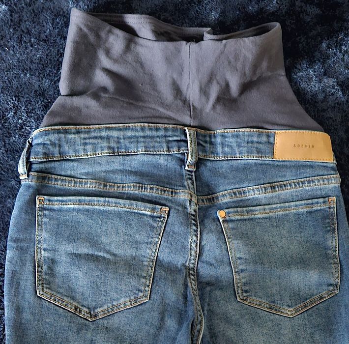 Spodnie ciążowe mama skiny jeans H&M. XS