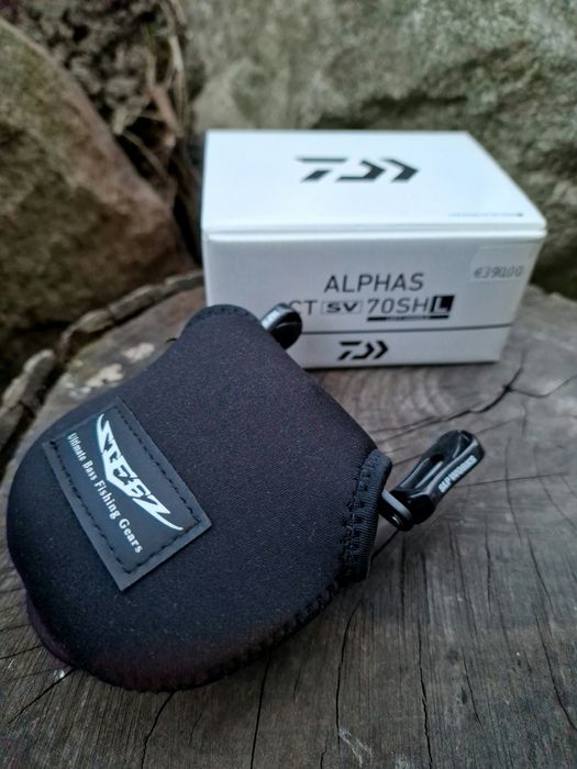 Kołowrotek Daiwa Alphas CT  SV 70SHL + Szpula AMO, Tuning SLP Works
