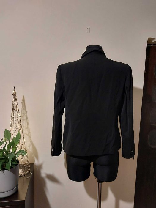 Wełniana marynarka na podszewce