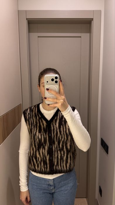 Вовняний жилет Massimo Dutti