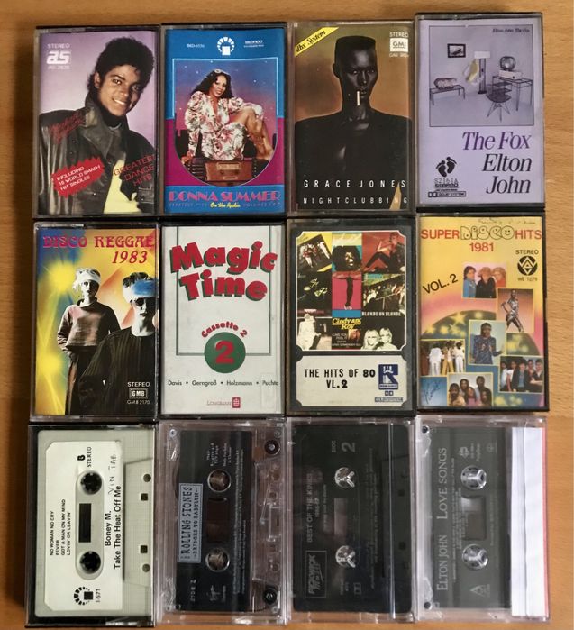 Кассеты с зарубежной музыкой