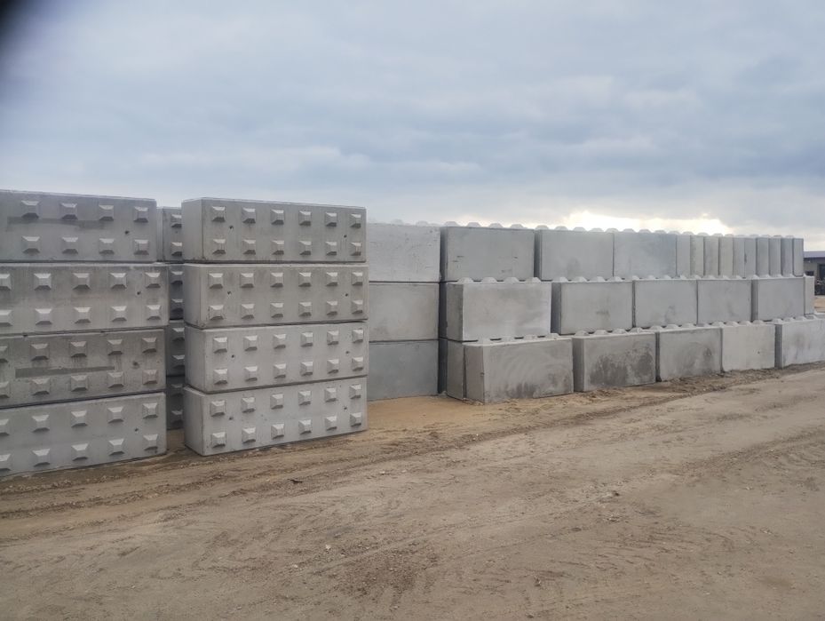 Bloki Betonowe Mury Oporowe Klocki Lego