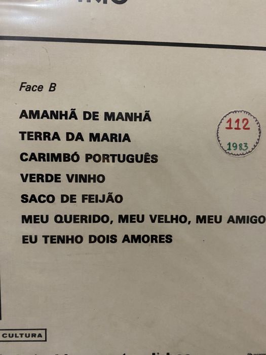 Vinil Quim Barreiros e o seu Super trio - Dance Com - 1981