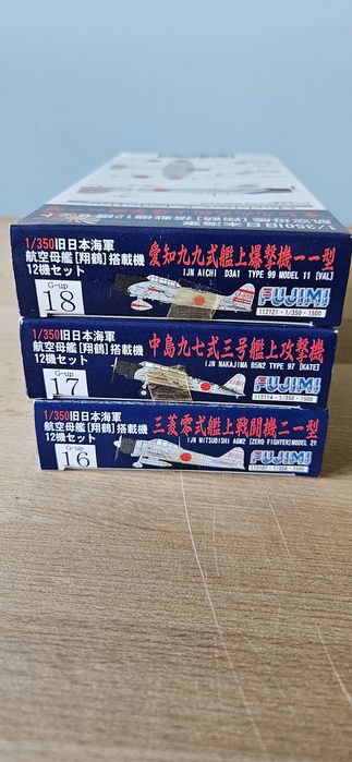 Samoloty 1/350 Fujimi