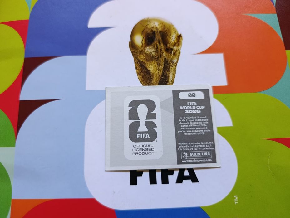 Cromo 00 Mundial 2026 panini