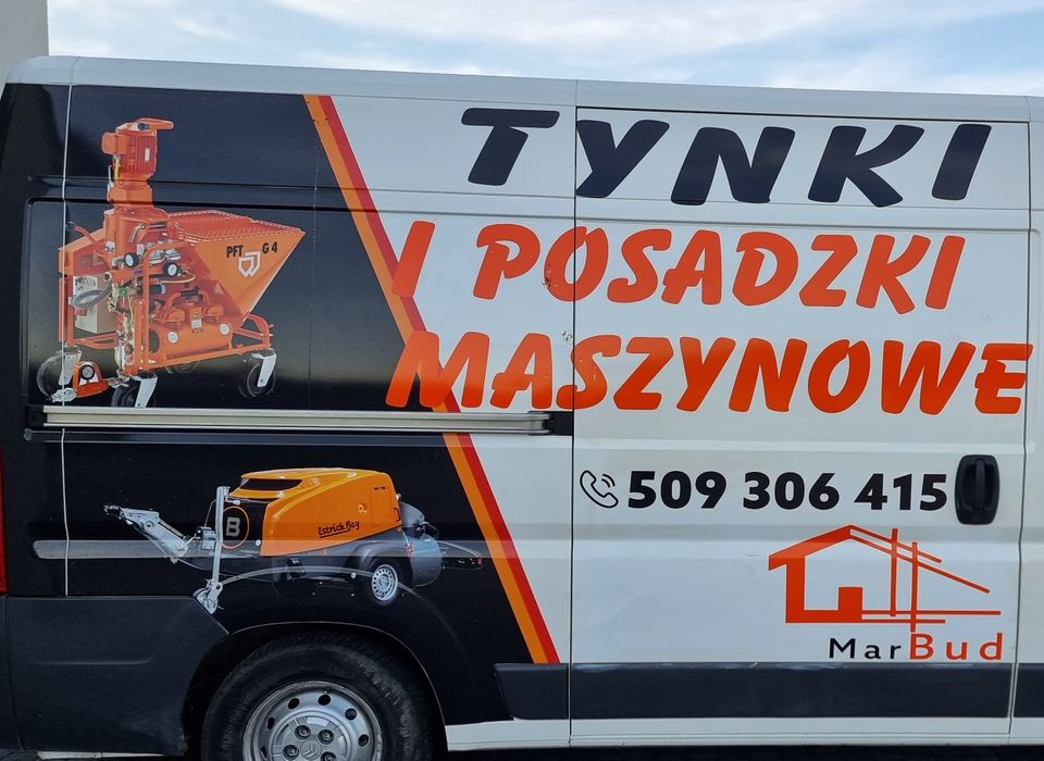 Tynki Maszynowe Gipsowe Utwardzone Cementowo Wapienne Posadzki Mixokre