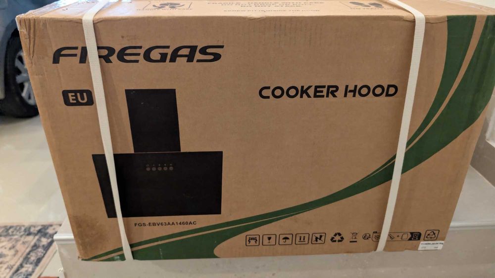 Exaustor de Cozinha FIREGAS – Novo na Caixa