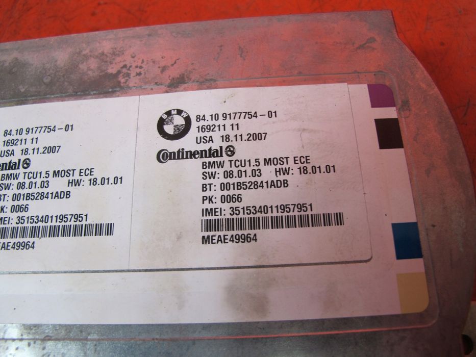bmw 1 3 e82 e88 e87 e90 e91 moduł bluetooth