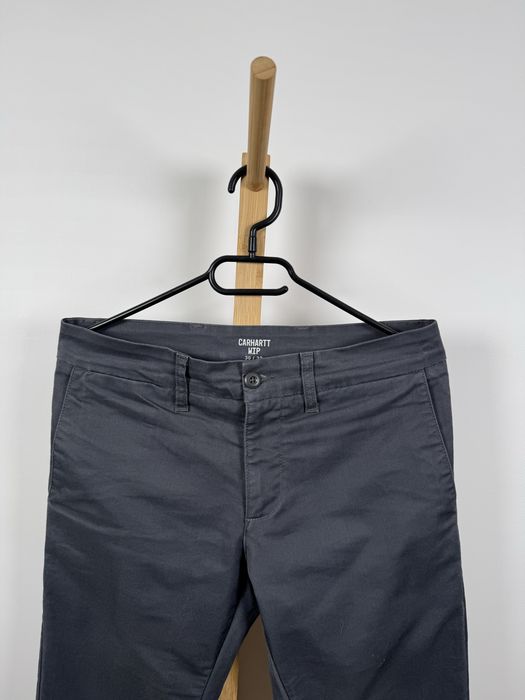 Carhartt WIP Sid Pant męskie szare spodnie chinosy 30x32