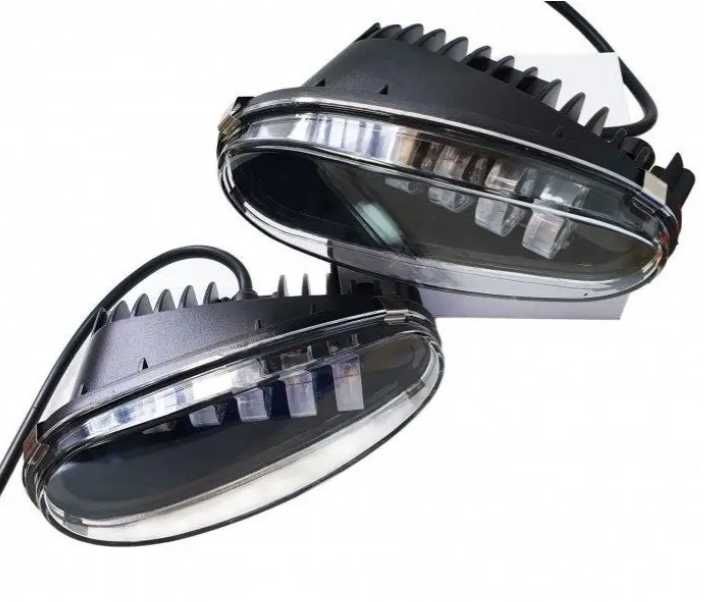 Комплект 900 грн Противотуманные LED фары ПТФ Lanos Sens 50 Вт