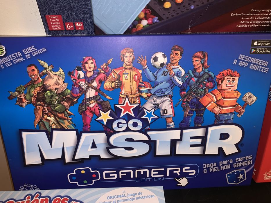 2 Jogos GO MASTER - Gamers + Youtubers