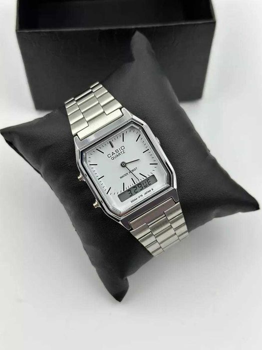 Годинник наручний AQ-230 Vintage White | Наручние Часы A159 | AQ-230