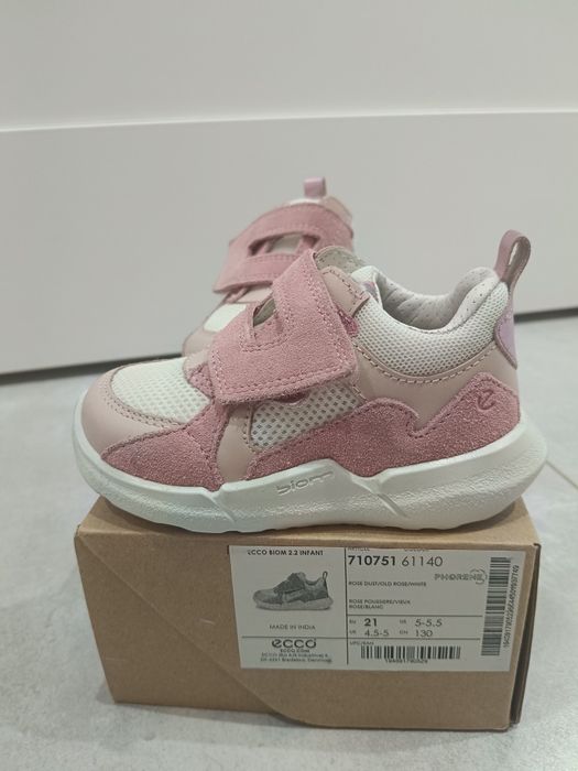 Sneakersy ECCO BIOM 2.2 INFANT - rose