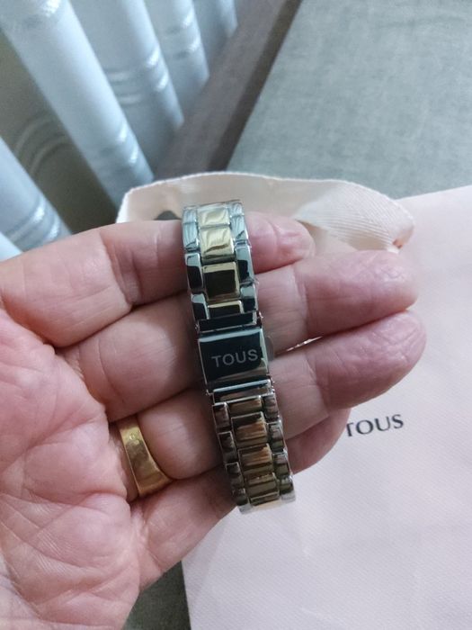 Relógio de Sra bicolor Tous ecrã madrepérola com cristais