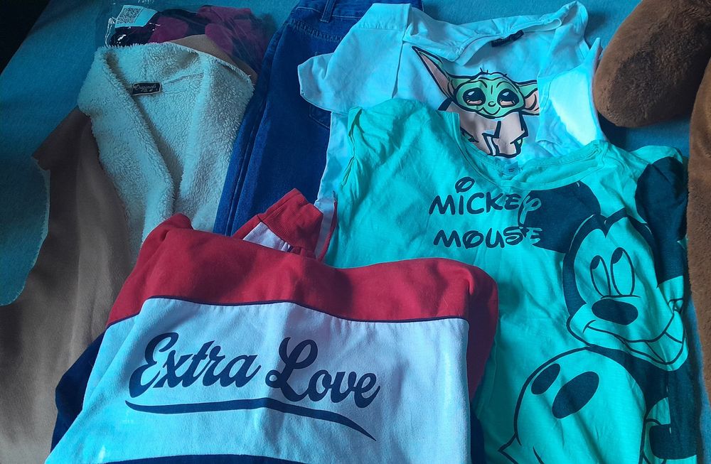 Torba ubrań damskich m/l