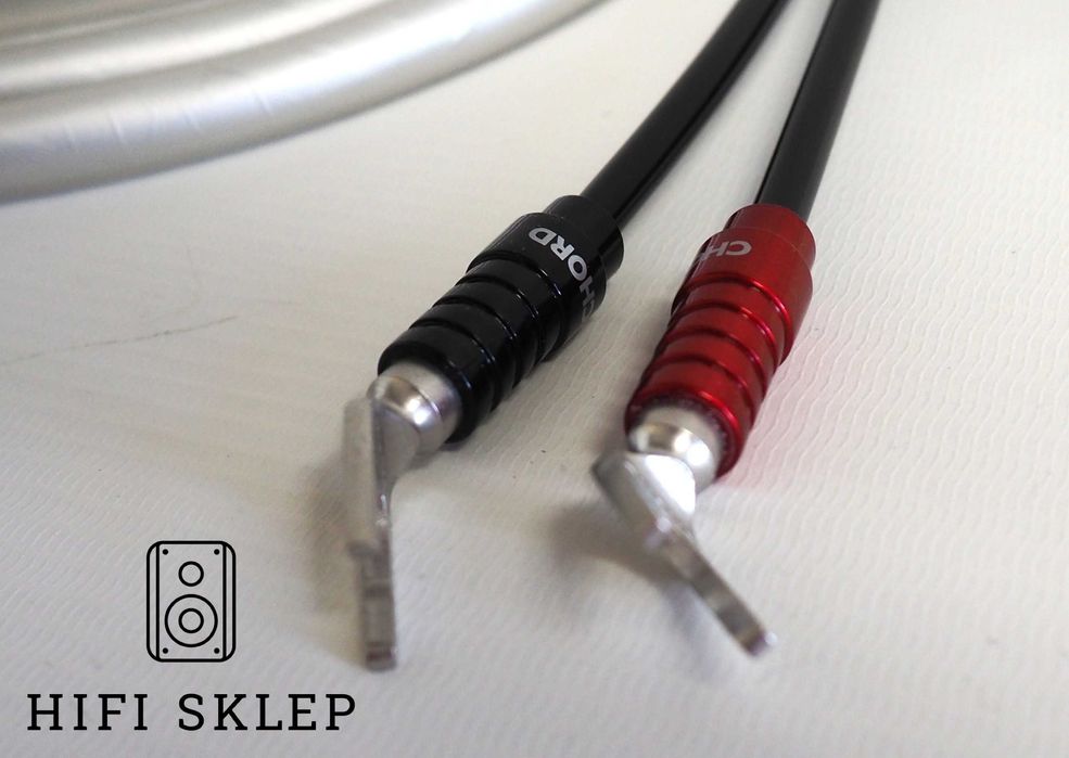 Chord Clearway X - Kabel głośnikowy na widełkach Ohmic / dł 2x3, 5 m