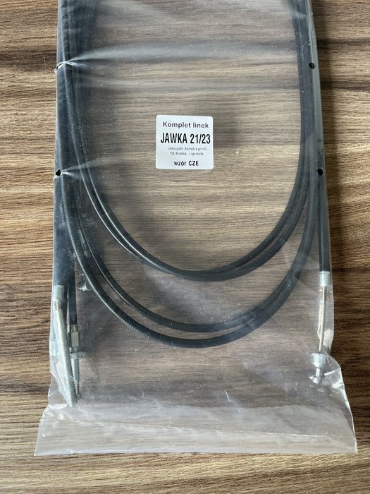 NOWY POLSKI komplet linek linki JAWA 50 TYP 23 JAWKA CZARNE