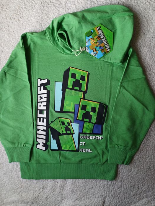 Bluza Minecraft lub spodnie  122/128 , 134/140