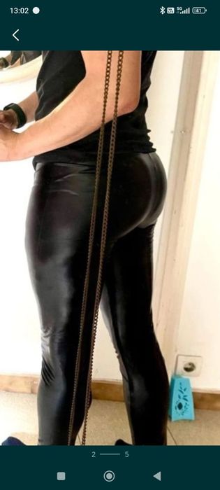 Hit LaTeX unisex legginsy getry S/M