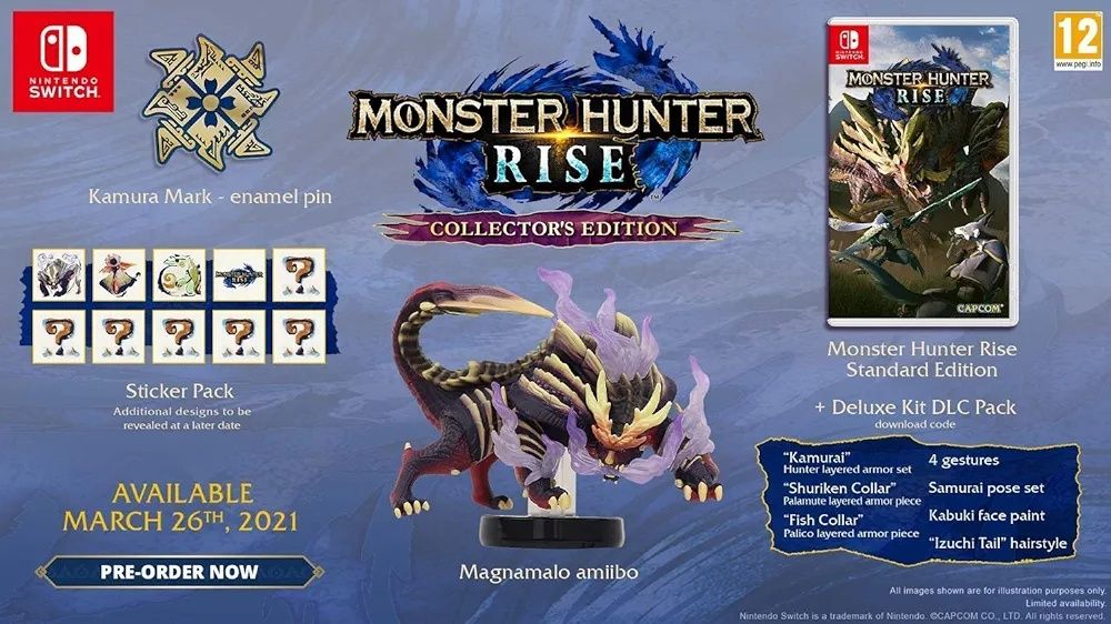 Monster Hunter Rise - Collector's Edition - Switch