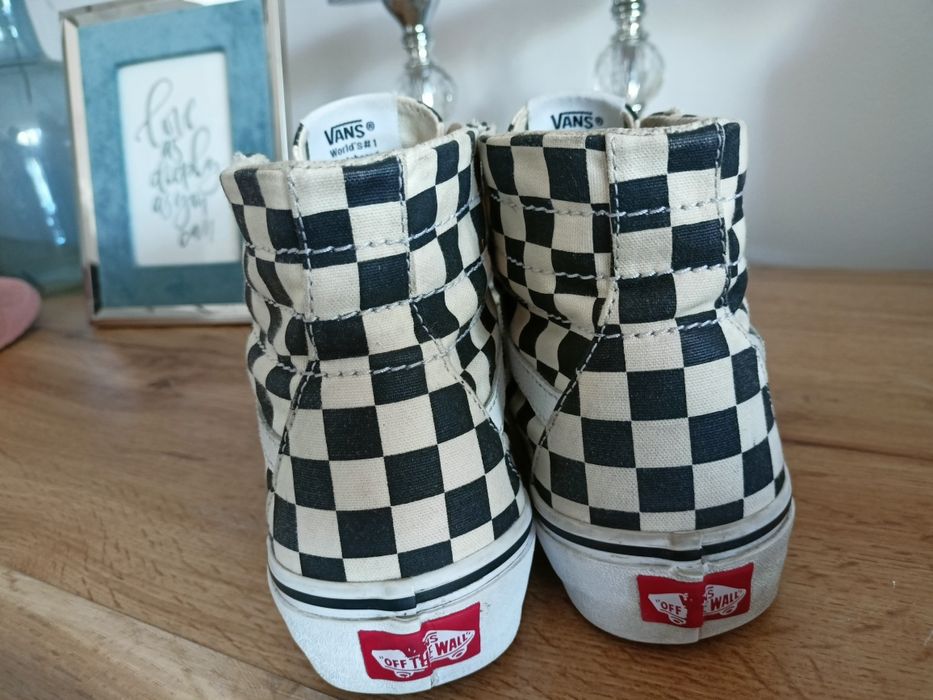 Trampki Vans 38,5 kratka platforma