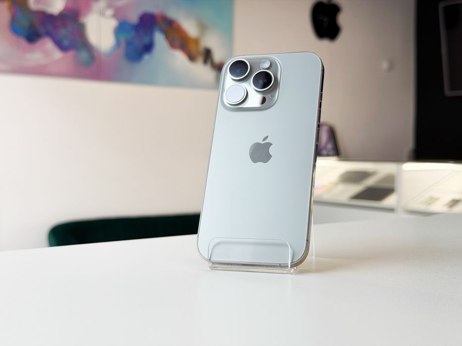 iPhone 16 Pro 512 GB Naturalny Tytan Jak Nowy 100% bateria Sklep Gwarancja