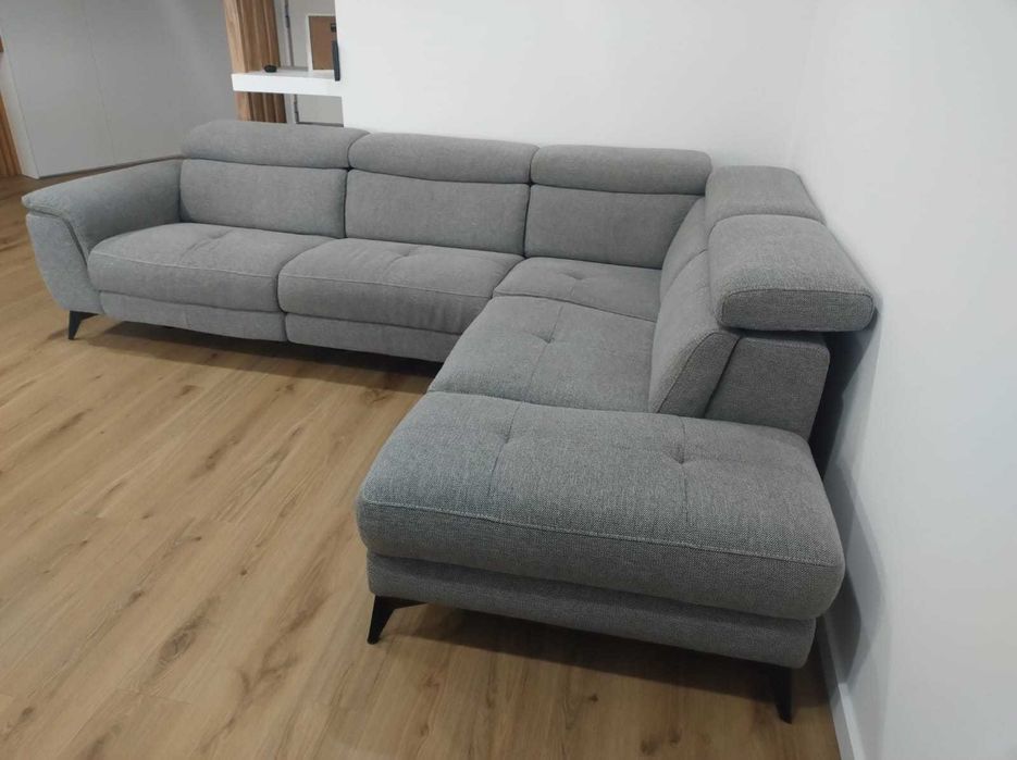 Sofá canto com motor usado