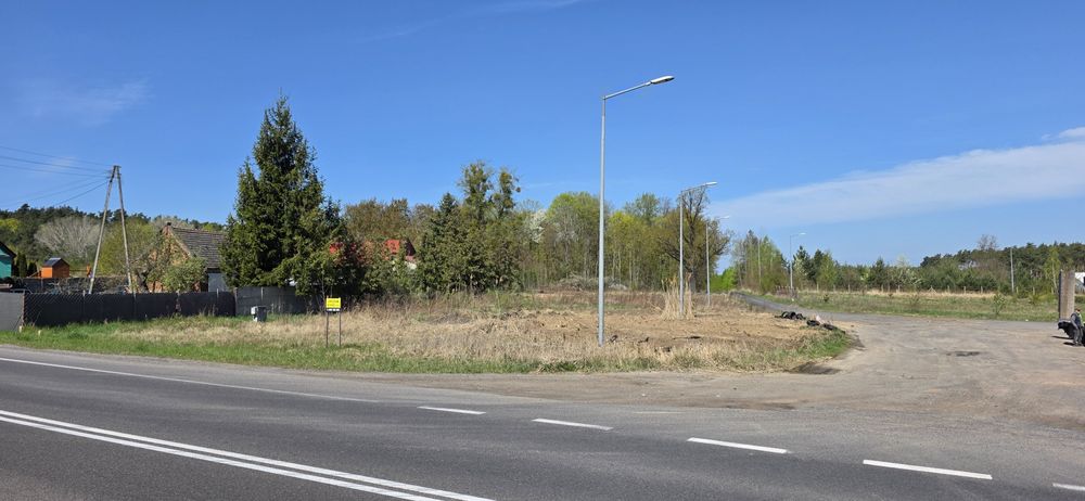 Działka budowlana Lutol Suchy przy samej drodze 92 i  A2