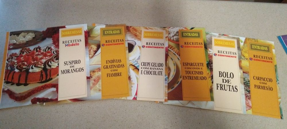 25 Receitas culinárias continente = 8€