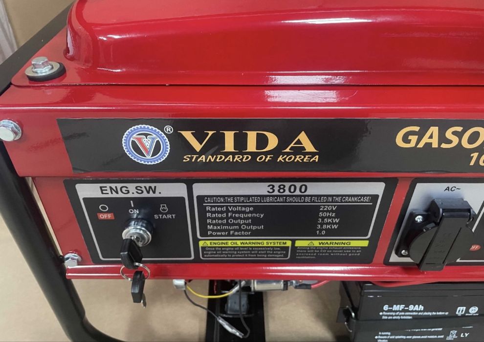 Agregat prądotwórczy, Generator Vida Vögler 2,5 3KW 100% Miedź 2025