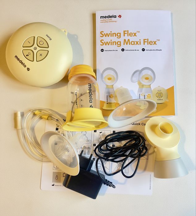 Extrator Leite Medela Swing Flex - Novo