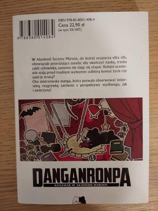 Manga Danganronpa 1 oraz 2