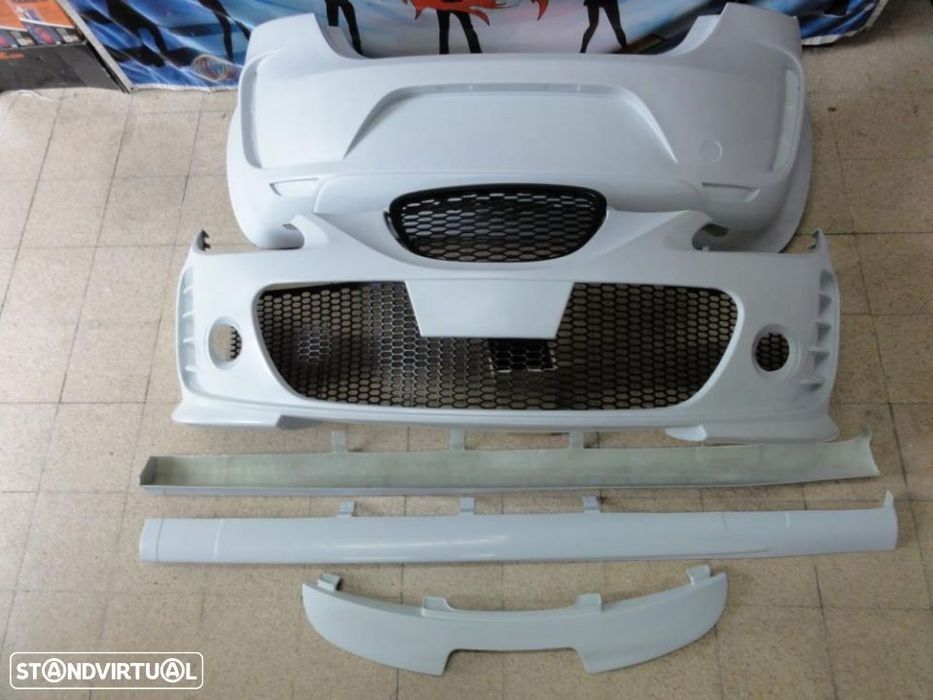 Kit completo em fibra  para-Choques Seat Leon  1P 05-09 Copa Edition