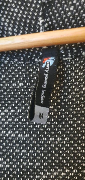 Sweter damski szary, wiązany w pasie