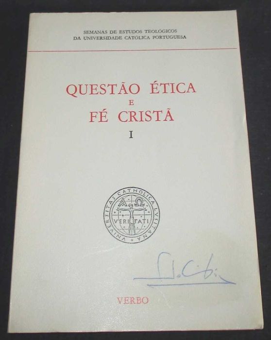 Livro Questão Ética e Fé Cristã I Verbo