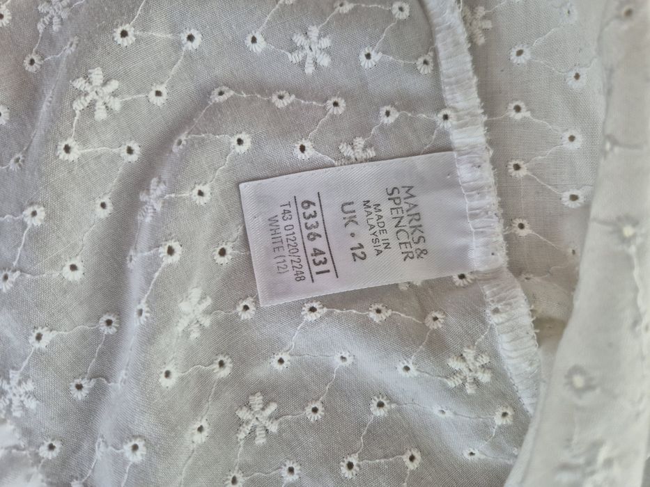 Блуза з прошви Marks&Spencer б/у