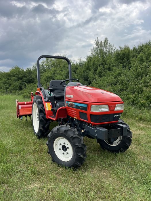 Mini Traktor Yanmar AF220S 4x4 Glebogryzarka rewers Trandport Caly kraj