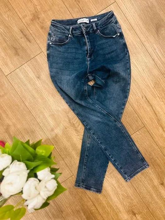 Medicine denim slim fit s 36 m 38 niebieskie Basic casual
