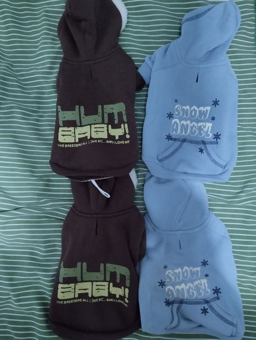Vendo 4 Roupas de Cão T/S