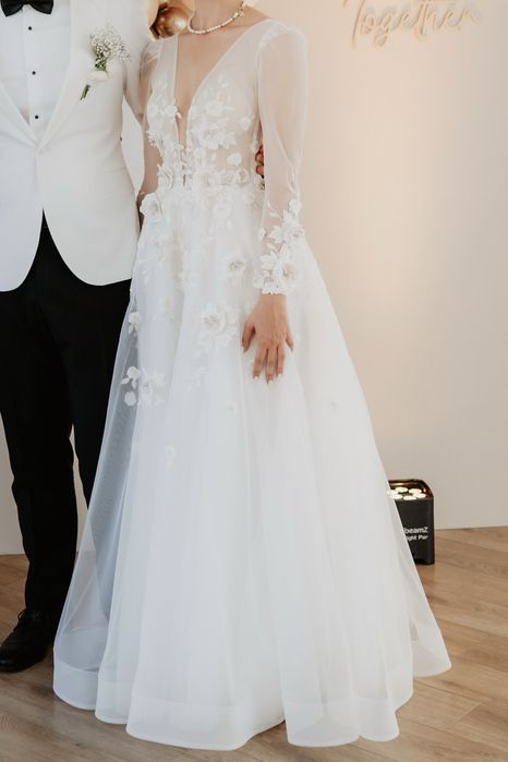 Suknia ślubna Pansy by Oliver Martino | EU 38