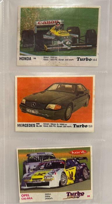 Вкладыш Turbo (с опечаткой): 50 грн. - Коллекционирование Киев на Olx