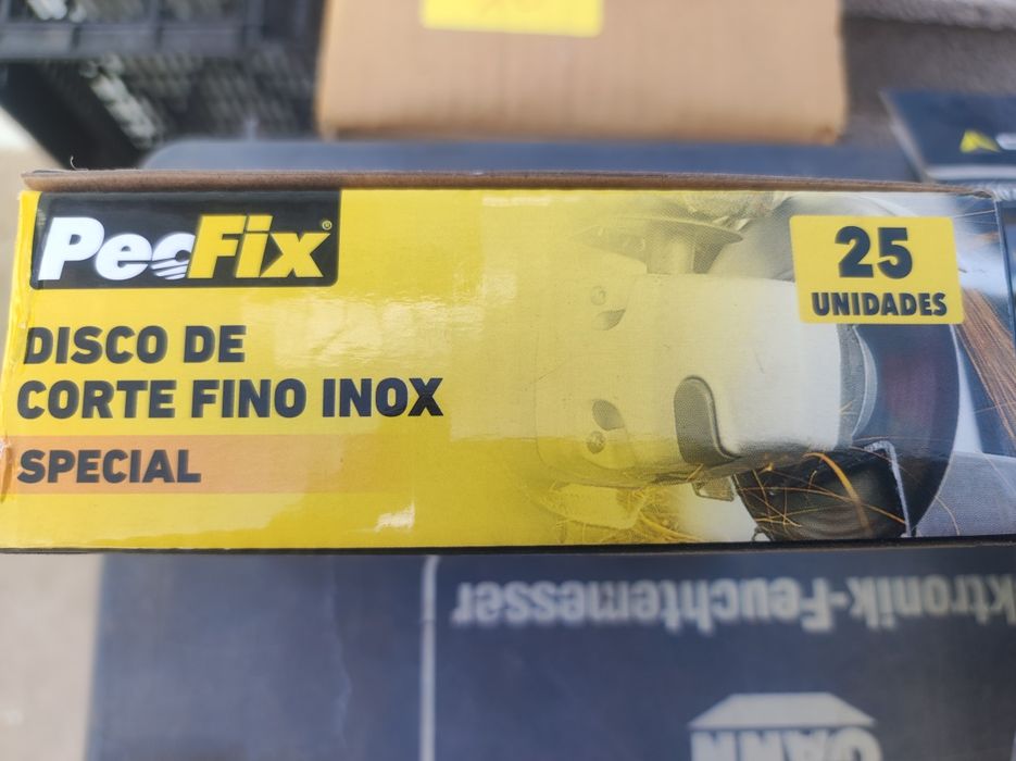 Discos de corte inox 1 X 25 mm