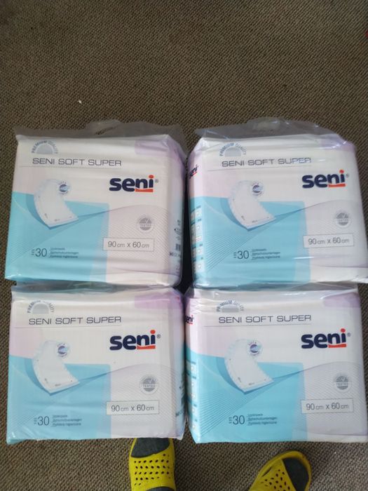 Пелюшки seni за 4 шт за 2100 грн