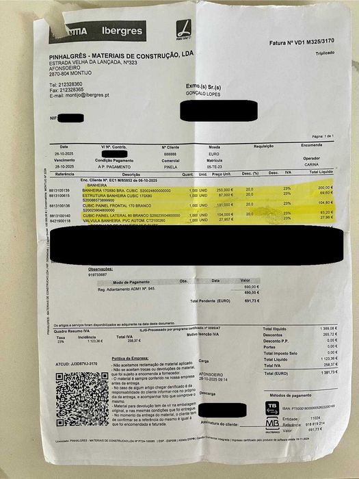 Banheira branca 170x80 completa! NOVA - EMBALADA